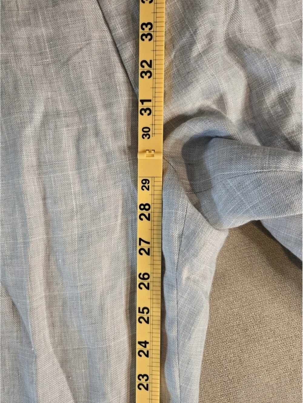 Murano Baird McNutt 100% Linen Pants Men's 30x30 Alex Slim Fit NWT